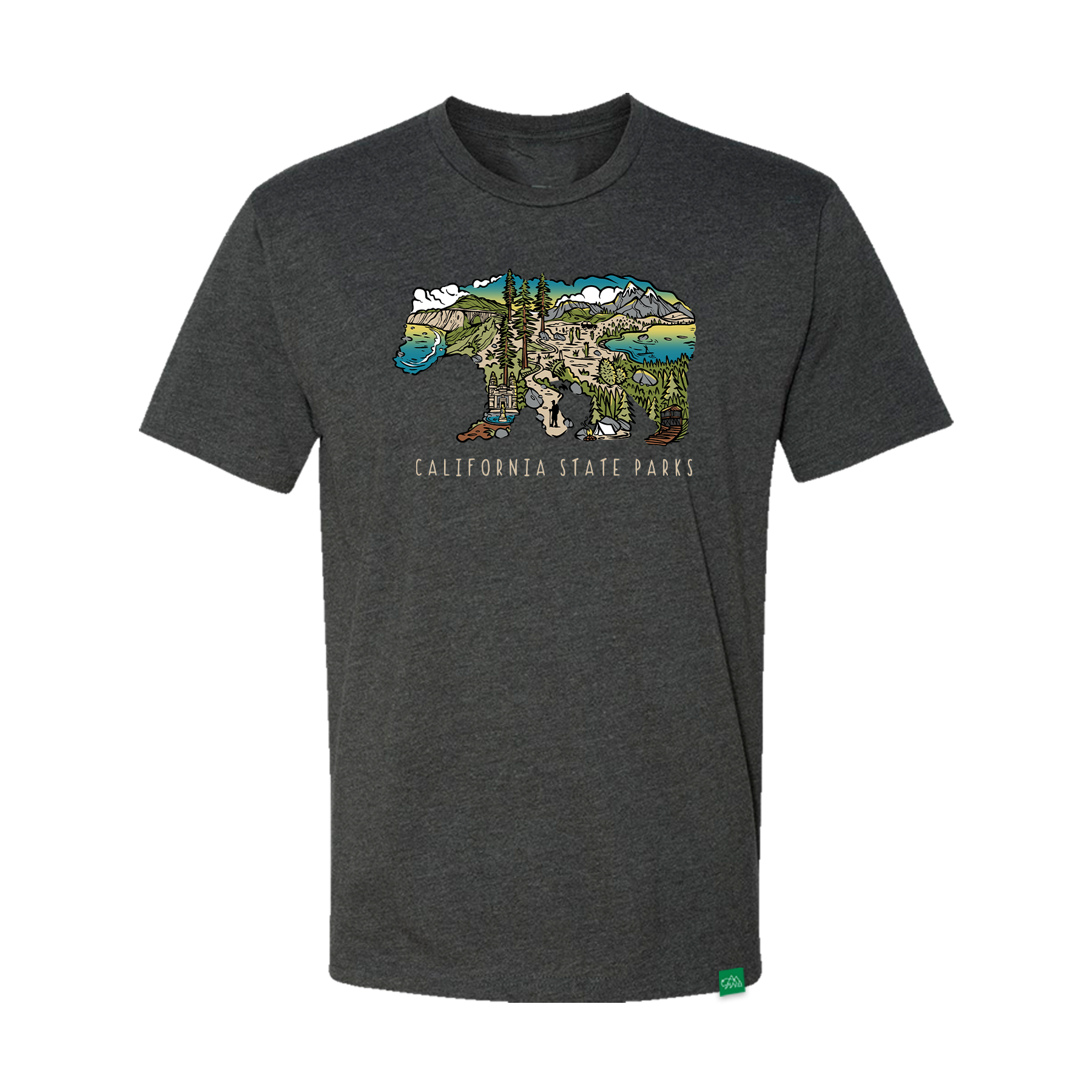 California State Parks Color Bear T-Shirt